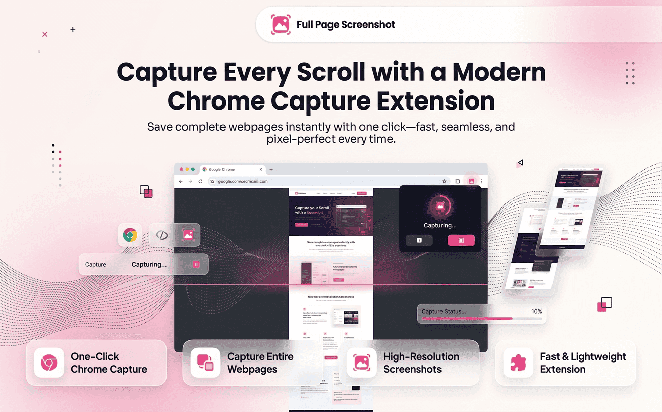 Chrome capture extension